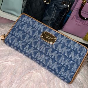 Michael Kors Denim Wallet